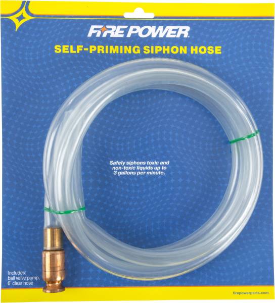 FIRE POWER - SELF PRIMING SIPHON HOSE 6' - Image 1