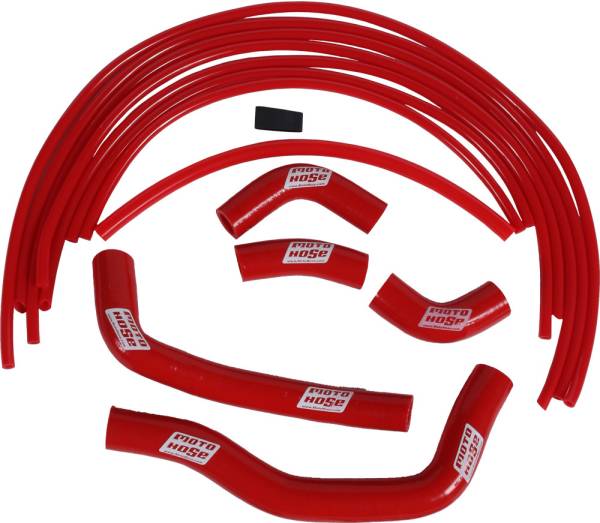 MOTO HOSE - SILICONE HOSE KIT (RED) - Image 1