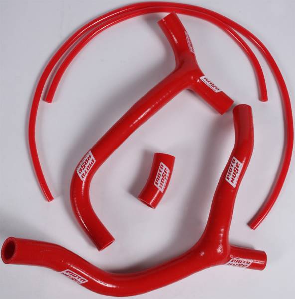 MOTO HOSE - SILICONE Y-HOSE KIT (RED) - Image 1