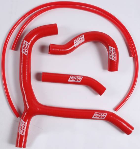 MOTO HOSE - SILICONE Y-HOSE KIT (RED) - Image 1