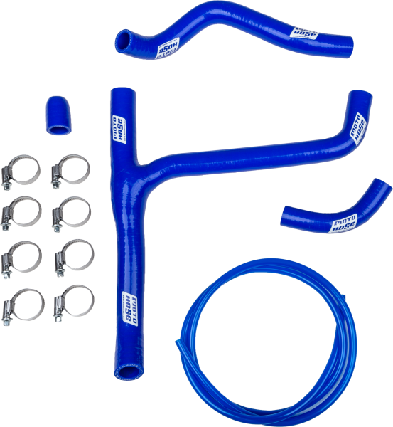 MOTO HOSE - Y WORKS HOSE KIT BLUE HON - Image 1