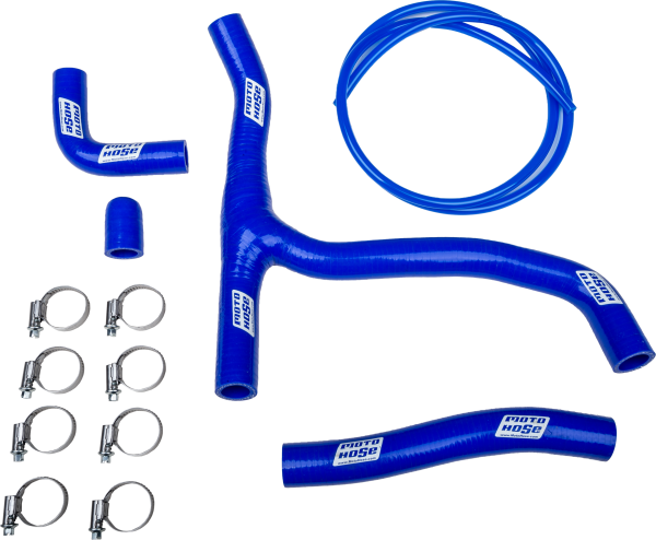 MOTO HOSE - Y WORKS HOSE KIT BLUE HON - Image 1