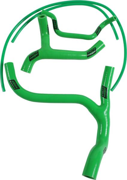 MOTO HOSE - SILICONE Y-HOSE KIT (GREEN) - Image 1