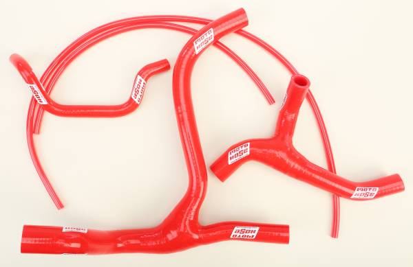 MOTO HOSE - SILICONE Y-HOSE KIT (RED) - Image 1