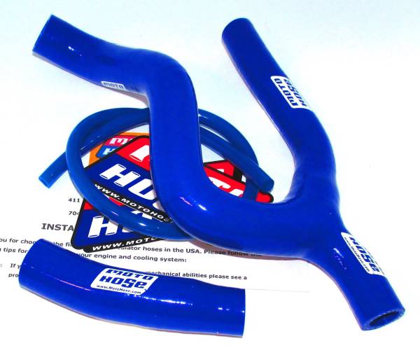 MOTO HOSE - Y HOSE KIT BLUE HUSQ / KTM FC250 SX250 - Image 1