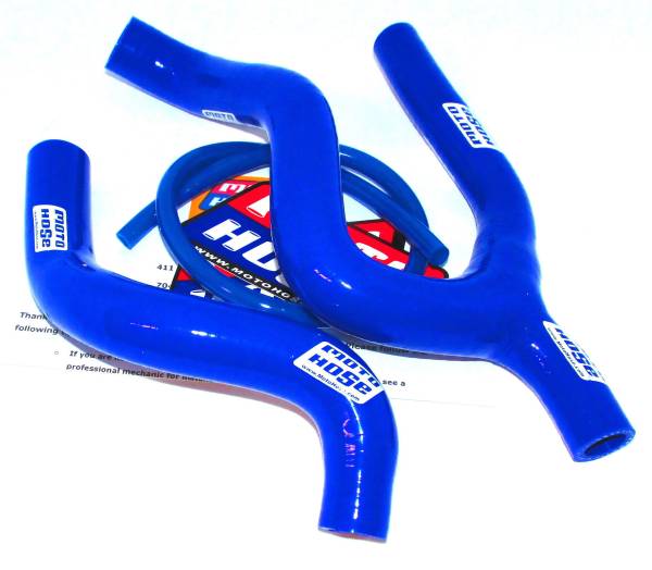 MOTO HOSE - Y HOSE KIT BLUE HUSQ / KTM FC350 SX350 - Image 1