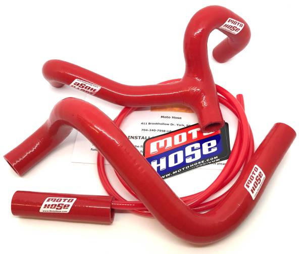 MOTO HOSE - Y HOSE KIT RED SUZ RMZ450 - Image 1