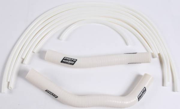 MOTO HOSE - SILICONE HOSE KIT (WHITE) - Image 1