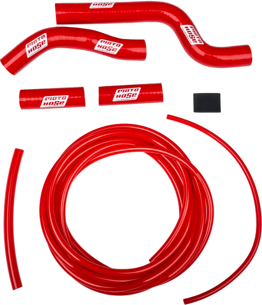 MOTO HOSE - SILICONE HOSE KIT (RED) - Image 1