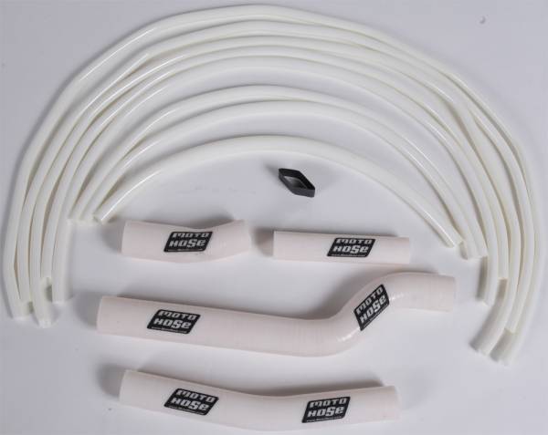 MOTO HOSE - SILICONE HOSE KIT (WHITE) - Image 1