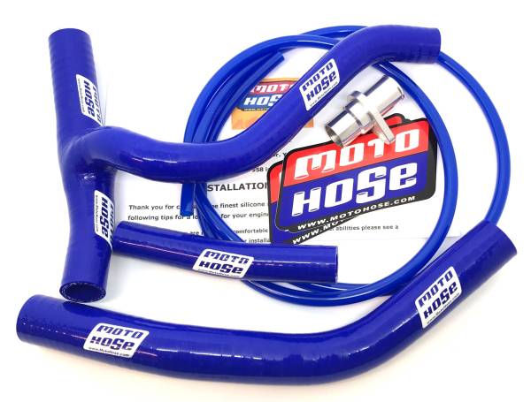 MOTO HOSE - SILICONE Y-HOSE KIT (BLUE) - Image 1