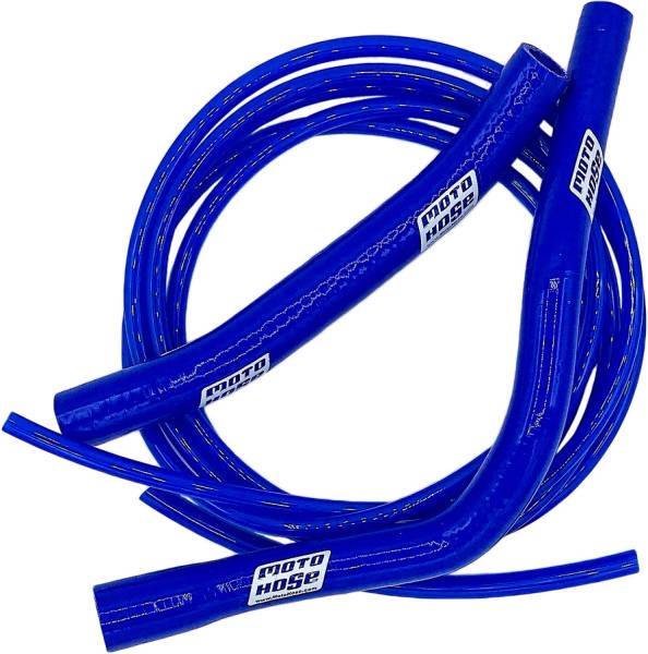 MOTO HOSE - SILICONE HOSE KIT BLUE - Image 1