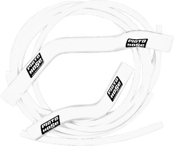 MOTO HOSE - SILICONE HOSE KIT WHITE - Image 1