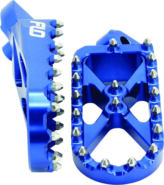 FLO MOTORSPORTS - ADVENTURE/SNOW FOOTPEG BLUE - Image 1