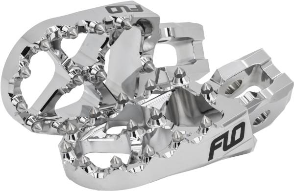 FLO MOTORSPORTS - FLO FOOTPEG CHROME HONDA/KAW - Image 1