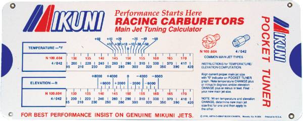 MIKUNI - CARBURETOR POCKET TUNER - Image 1