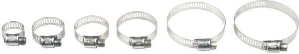 HELIX - STAINLESS STEEL HOSE CLAMPS 32-58MM 10/PK - Image 1