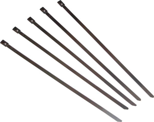 HELIX - STAINLESS STEEL CABLE TIES 8" 5/PK - Image 1