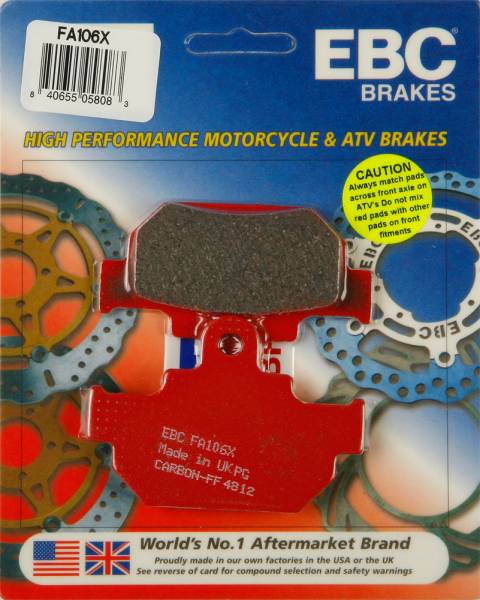 EBC - BRAKE PADS - Image 1