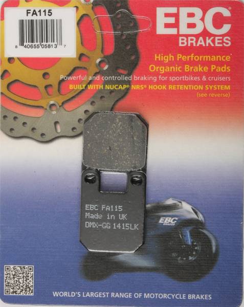 EBC - BRAKE PAD - Image 1