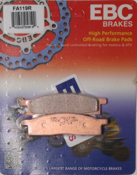 EBC - BRAKE PADS - Image 1