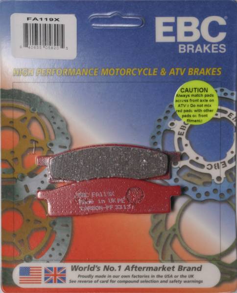 EBC - BRAKE PADS - Image 1