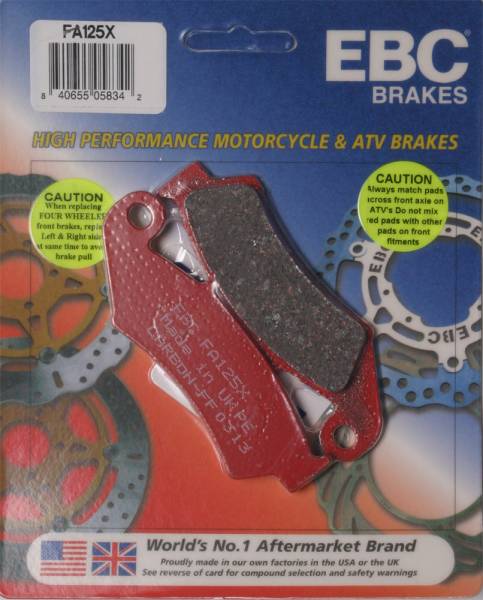 EBC - BRAKE PADS - Image 1