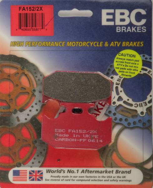 EBC - BRAKE PADS - Image 1