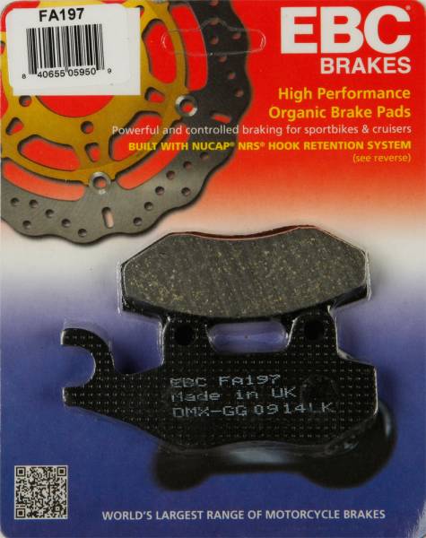 EBC - BRAKE PADS - Image 1