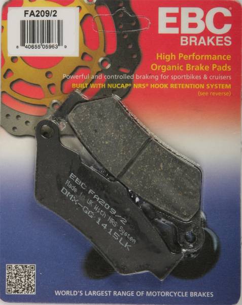 EBC - BRAKE PADS - Image 1