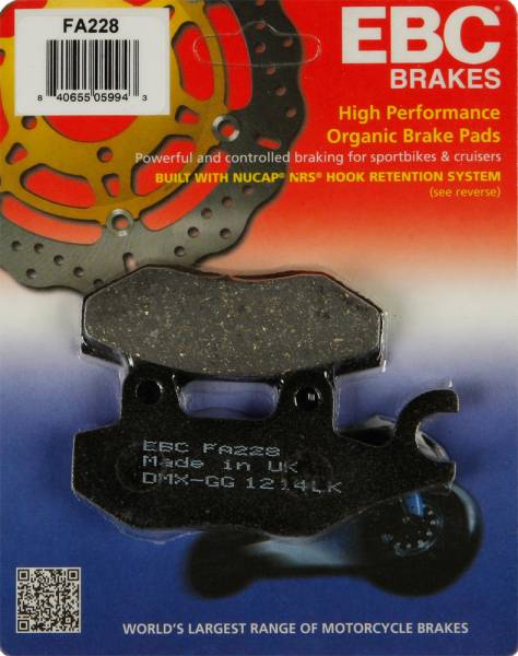 EBC - BRAKE PADS - Image 1