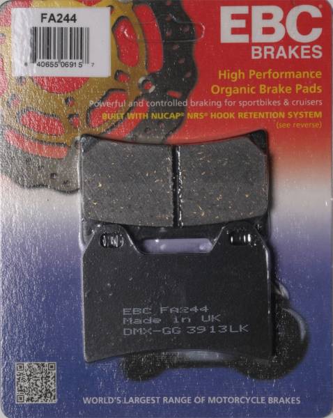 EBC - FRONT STANDARD BRAKE PAD - Image 1