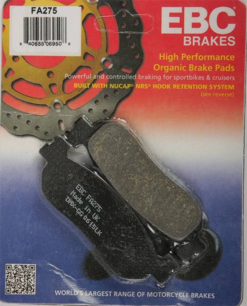 EBC - BRAKE PADS - Image 1