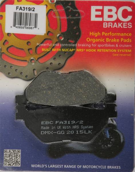 EBC - BRAKE PADS - Image 1