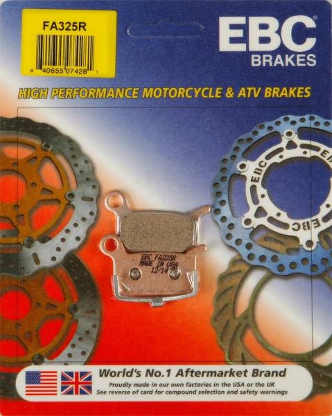 EBC - BRAKE PADS FOR 09-10 KTM 65SX/XC 15-357R - Image 1