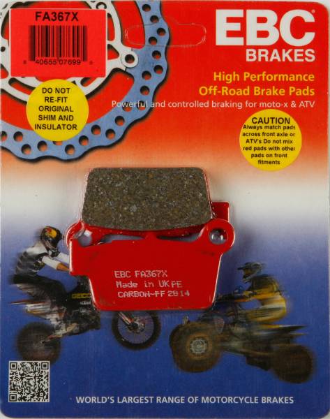 EBC - BRAKE PADS - Image 1