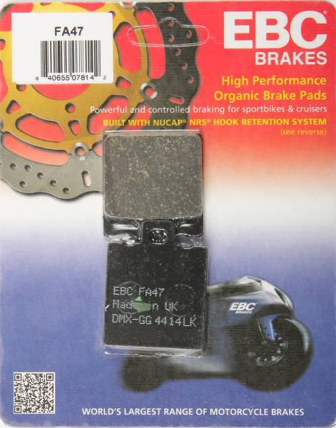 EBC - BRAKE PADS - Image 1