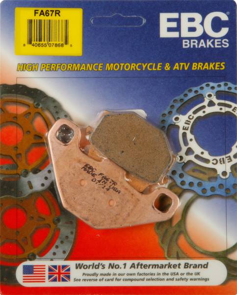 EBC - BRAKE PADS - Image 1