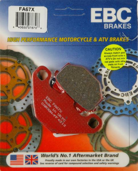 EBC - BRAKE PADS - Image 1