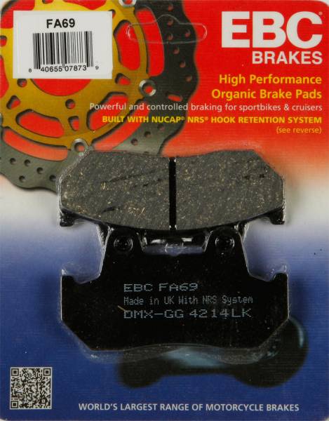 EBC - BRAKE PADS - Image 1