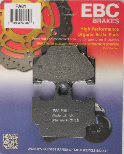 EBC - BRAKE PADS - Image 1