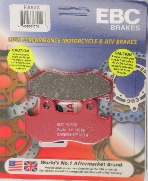 EBC - BRAKE PADS - Image 1