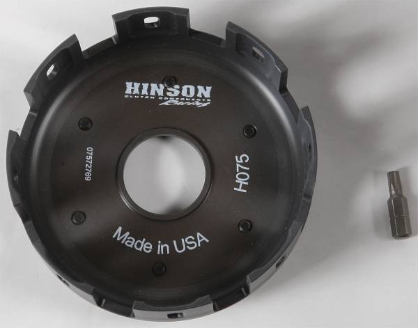 HINSON - BILLET CLUTCH BASKET KAW/SUZ - Image 1