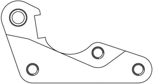 GALFER - 280 TSUNAMI BRACKET ONLY - Image 1