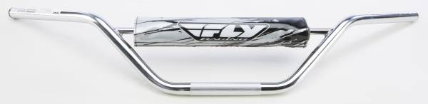 FLY RACING - ALUMA-STEEL HANDLEBAR VINTAGE CHROME - Image 1