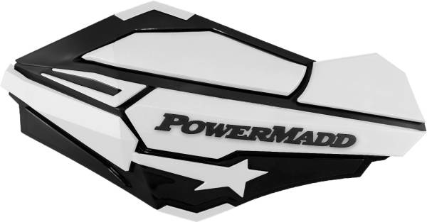 POWERMADD - SENTINAL HANDGUARDS BLACK/ WHITE - Image 1