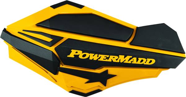 POWERMADD - SENTINAL HANDGUARDS (SKI-DOO YELLOW/BLACK) - Image 1