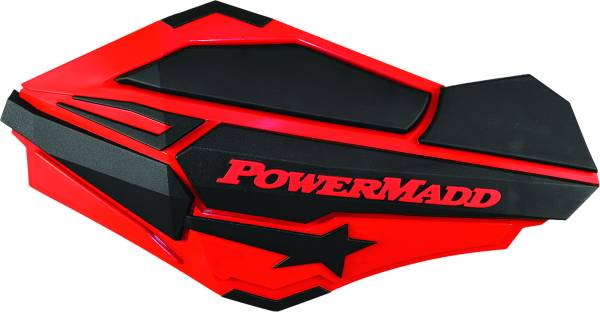 POWERMADD - SENTINAL HANDGUARDS (RED/BLACK) - Image 1