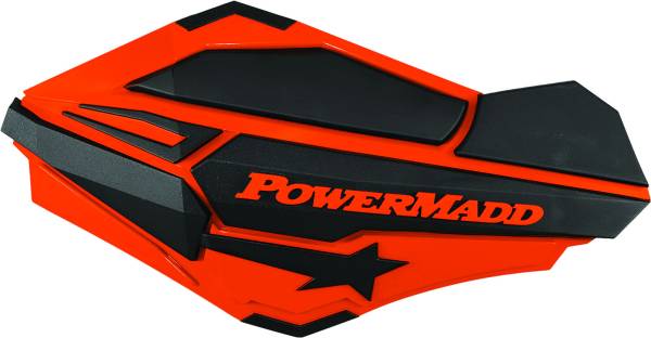 POWERMADD - SENTINAL HANDGUARDS (ORANGE/BLACK) - Image 1