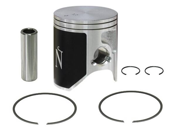 NAMURA - PISTON KIT NIKASIL CYL 66.34/STD 11:1 HON/HUSQ - Image 1